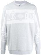 Adidas Real Scarf Crewneck Sweatshirt - Grey