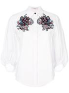 Dorothee Schumacher Embroidered Chest Patches - White