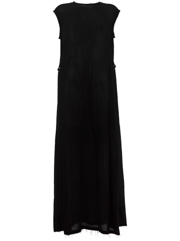 Damir Doma 'depp' Long Dress, Women's, Size: Small, Black, Viscose/virgin Wool