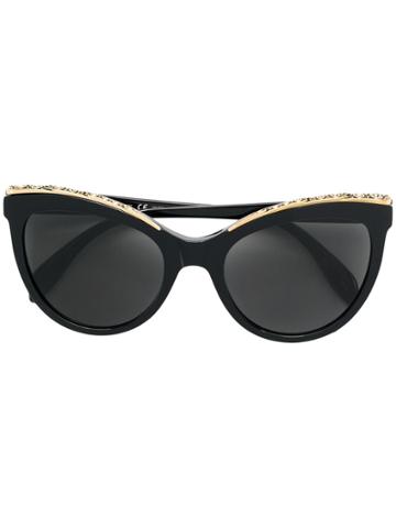 Alexander Mcqueen Eyewea Cat Eye Sunglasses - Black