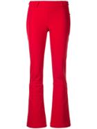 Perfect Moment Ancell High Waist Flare Pants - Red