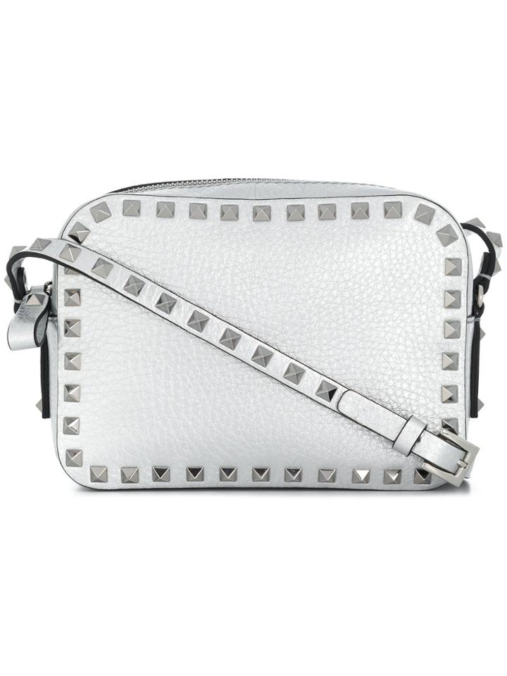 Valentino Garavani Rockstud Crossbody Bag - Grey