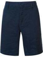 Onia 'abe' Shorts, Men's, Size: 30, Blue, Linen/flax