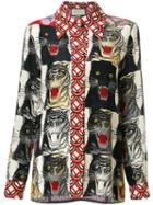 Gucci - Animal Print Shirt - Women - Silk - 38, Silk