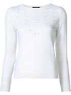 A.p.c. Cut-out Detail Knit Top