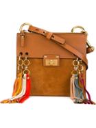 Chloé Small Jane Shoulder Bag, Women's, Brown, Calf Leather/calf Suede