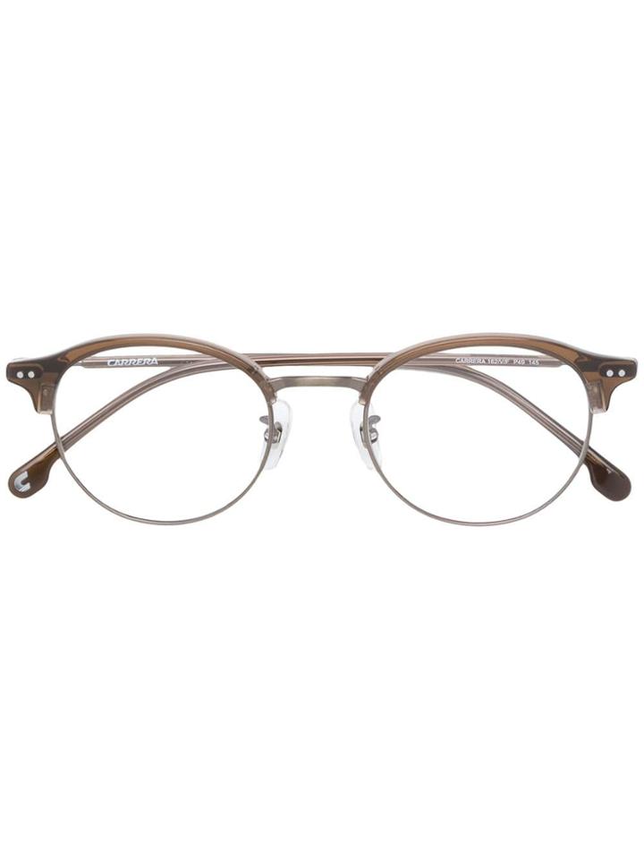 Carrera Round Frame Glasses - Grey