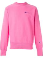 Champion Side Logo Sweatshirt, Adult Unisex, Size: Xl, Pink/purple, Cotton/polyester