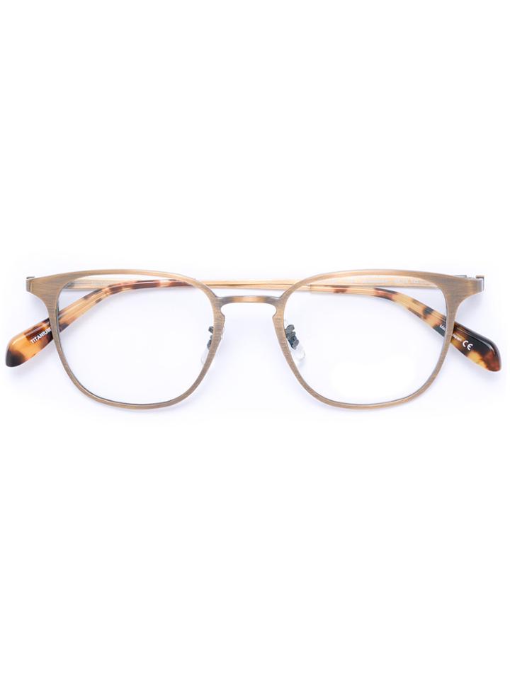 Oliver Peoples 'pressman' Glasses - Metallic