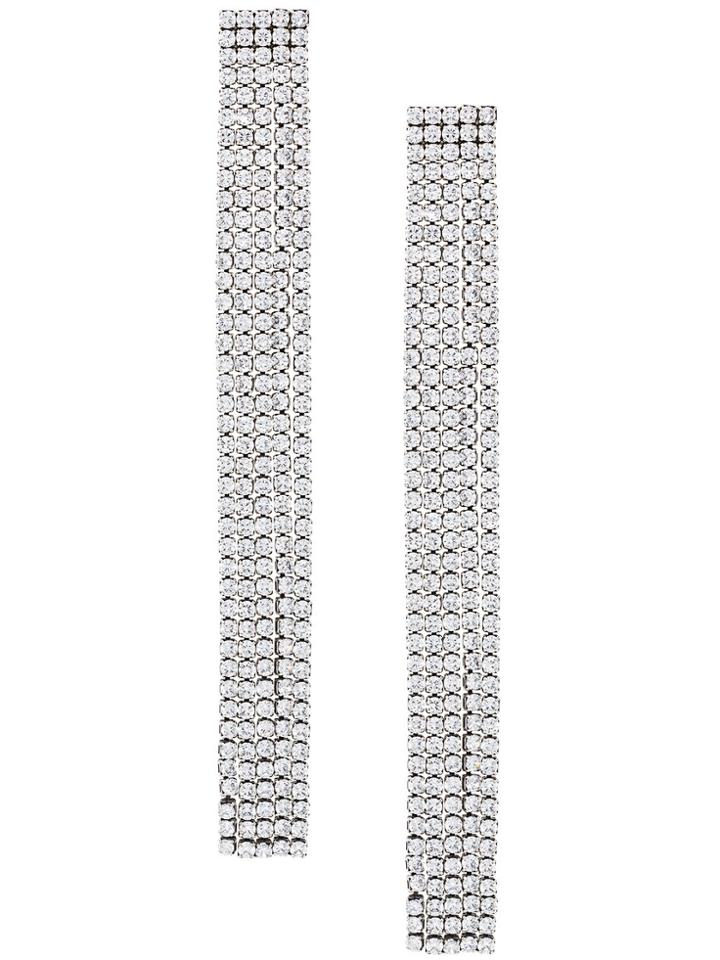 Marc Jacobs River Earrings - White