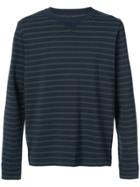 Sacai Striped Sweatshirt - Blue