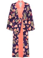 Racil Floral Silk Wrap Maxi Dress - Multicolour