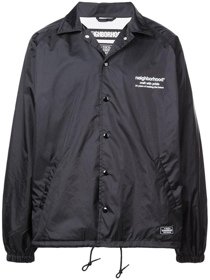 Neighborhood 'this Machine Kills Racists' Jacket - Black