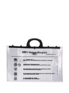 Mm6 Maison Margiela Briefcase Transparent Bag - Neutrals