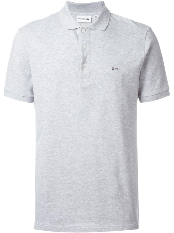 Lacoste Classic Polo Shirt, Men's, Size: S, Grey, Cotton/spandex/elastane