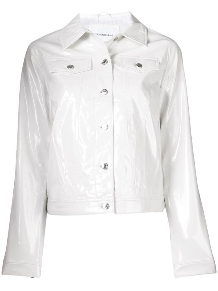 Calvin Klein Jeans Casual Jacket - White