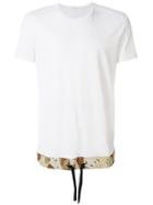 Low Brand Drawstring Camouflage T-shirt - White