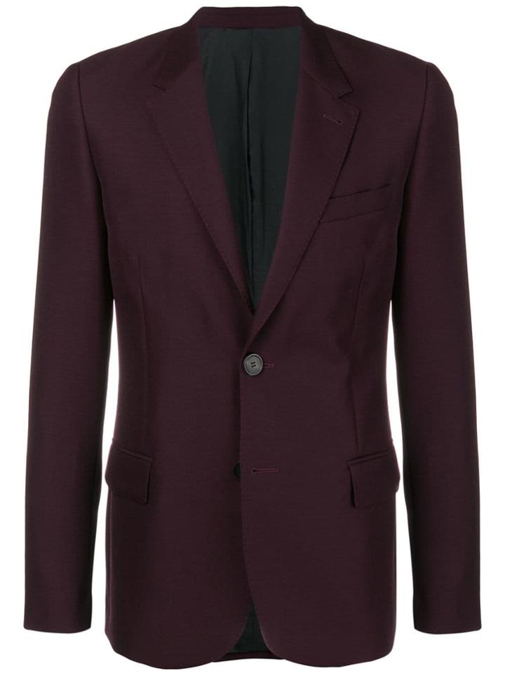 Ami Alexandre Mattiussi Two Buttons Lined Jacket - Pink