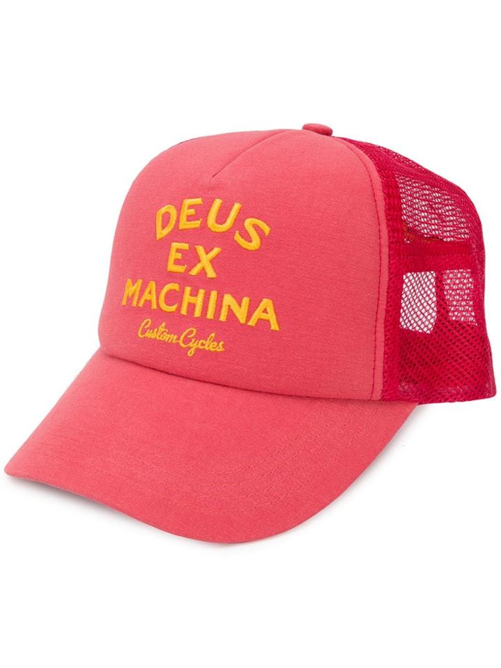 Deus Ex Machina Diego Trucker Cap - Red