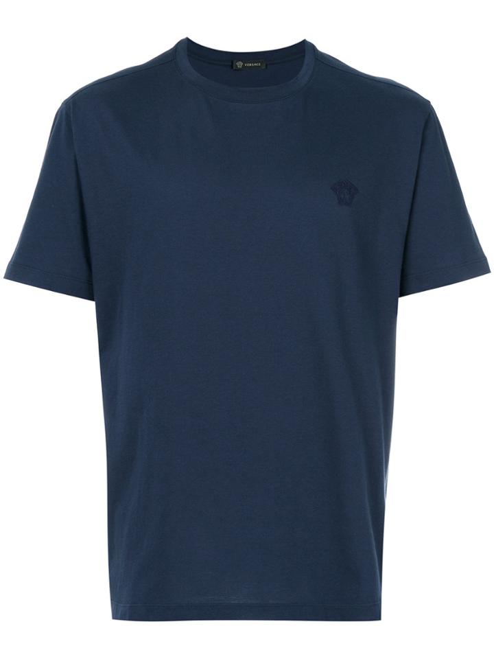 Versace Medusa Logo T-shirt - Blue