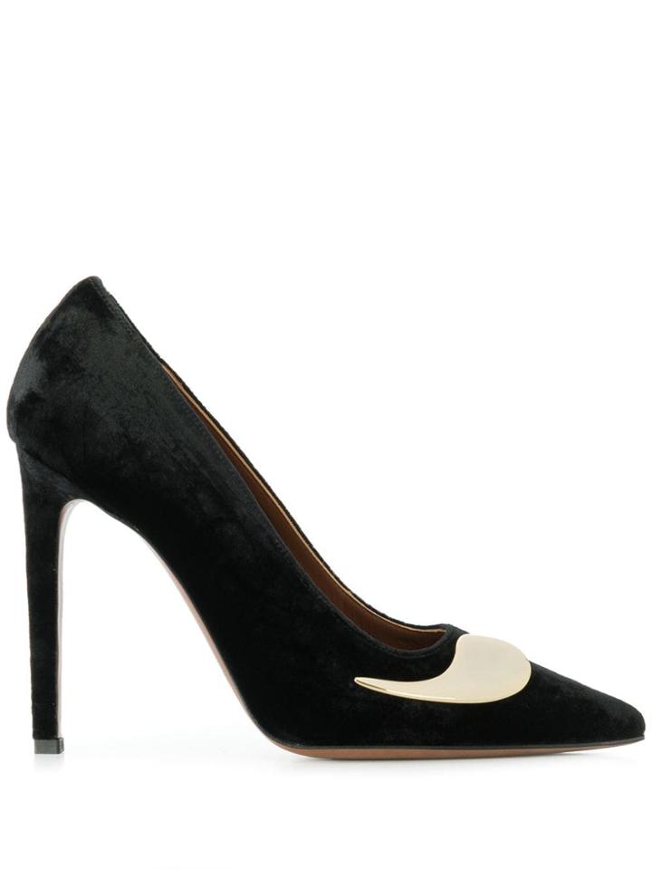 L'autre Chose Wing Pumps - Black