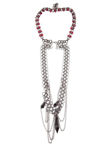 Fannie Schiavoni Layered Jewel Necklace