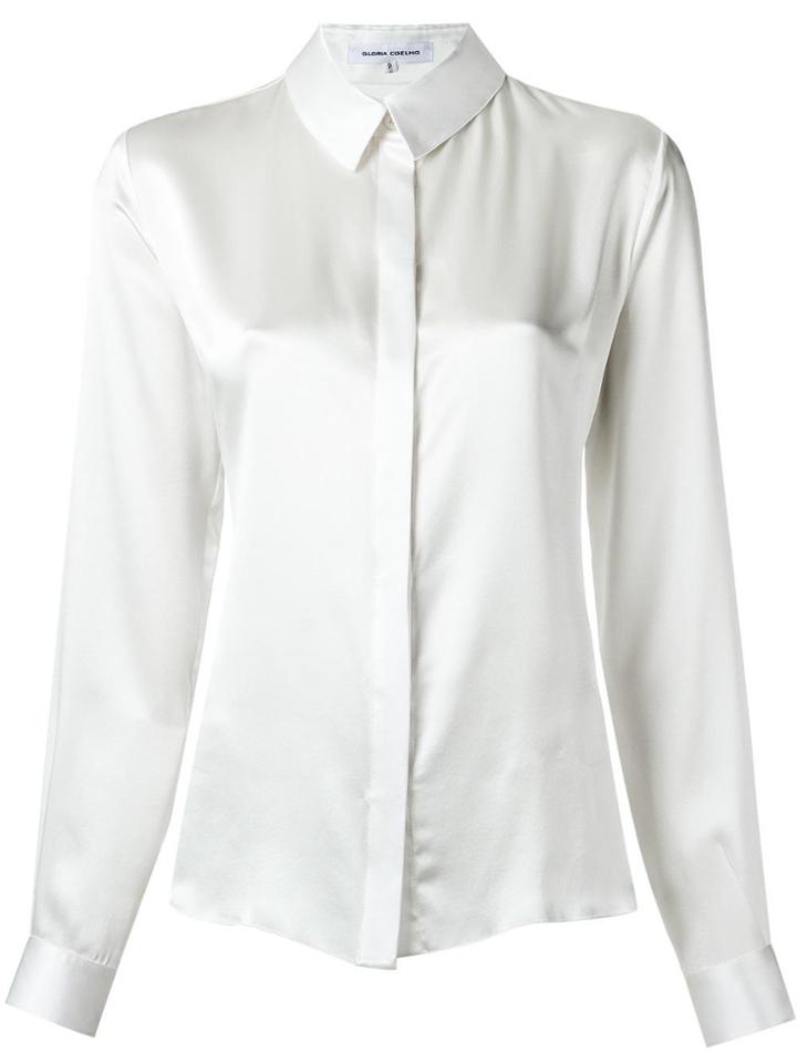 Gloria Coelho Classic Blouse - White