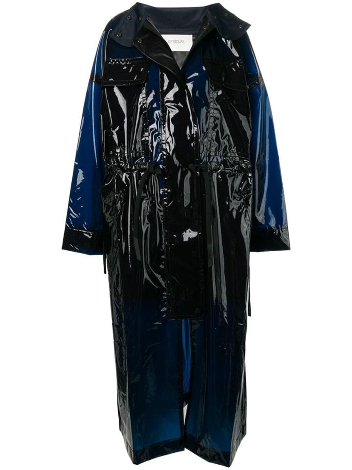 Sportmax Oversized Raincoat - Purple