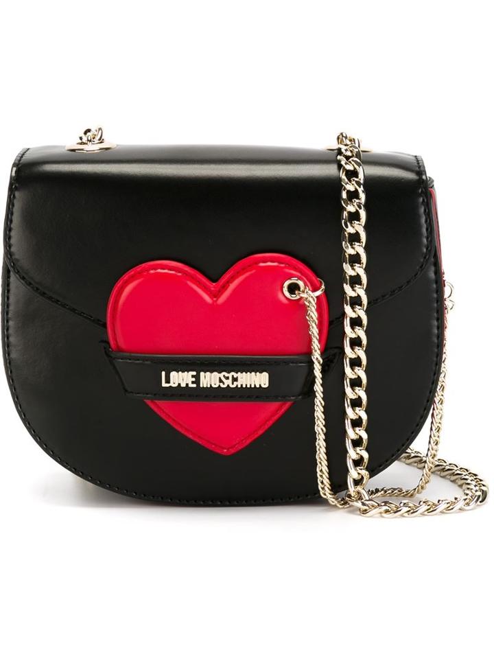 Love Moschino Heart Detail Shoulder Bag