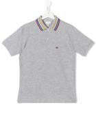 Lacoste Kids Teen Short-sleeve Polo Shirt - Grey
