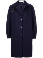 See By Chloé Single Breasted Coat - Blue