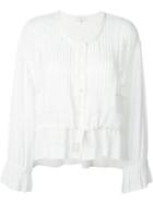 Iro Crochet Insert Blouse