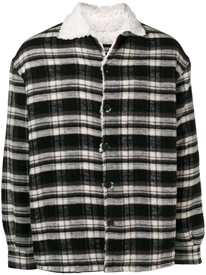 Represent Sherpashirt Jacket - Black