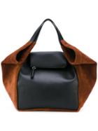 Givenchy - Two-tone Tote Bag - Women - Calf Leather/suede - One Size, Black, Calf Leather/suede