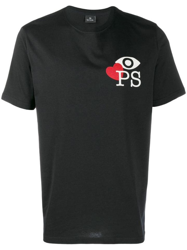 Ps Paul Smith Eye Love Ps T-shirt - Black