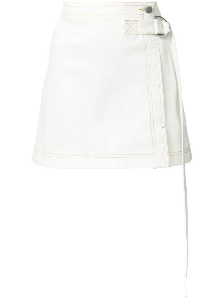 Misha Nonoo - Diana Skirt - Women - Cotton/spandex/elastane - Xs, White, Cotton/spandex/elastane