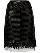 Marc Jacobs Sequin Skirt - Black