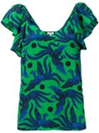 Kenzo Bird Print Top - Green