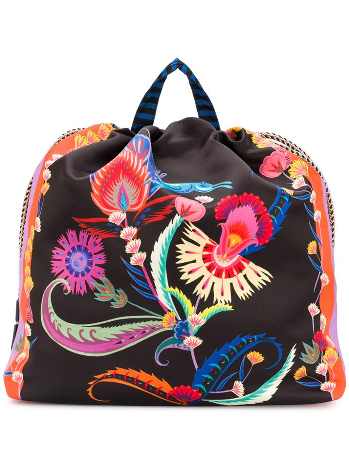 Etro Floral Backpack - Multicolour