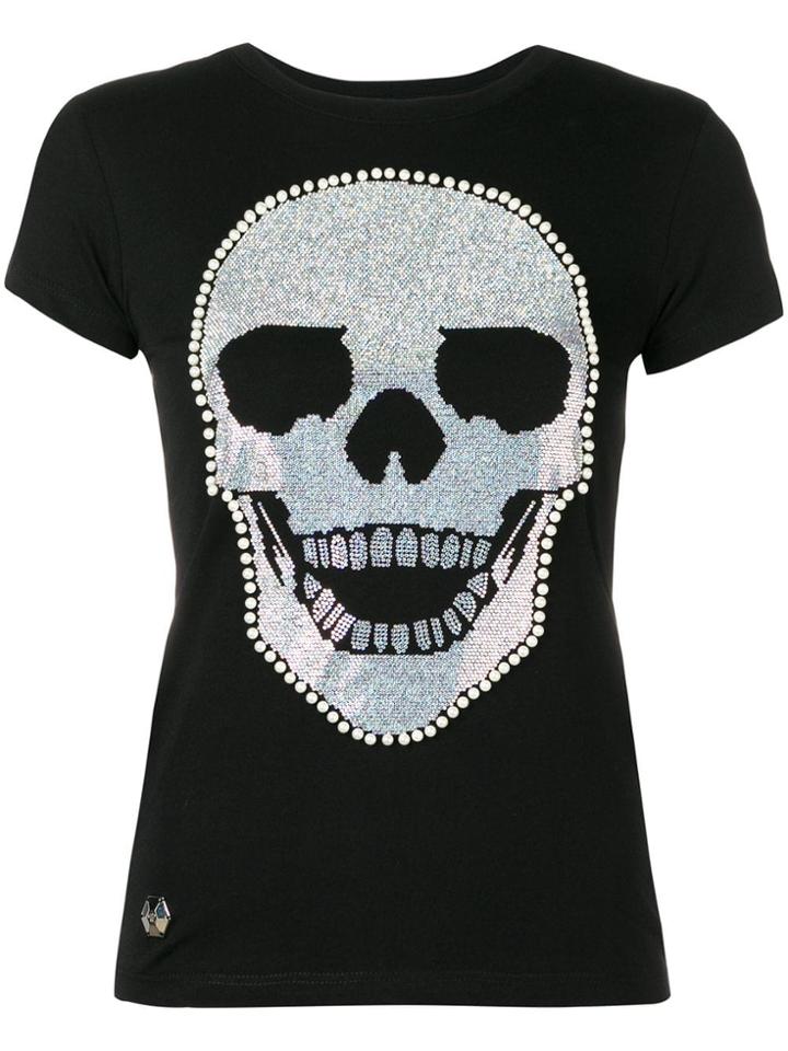 Philipp Plein Ss Skull T-shirt - Black