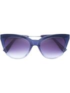 Derek Lam 'lennox' Sunglasses, Women's, Blue, Acetate