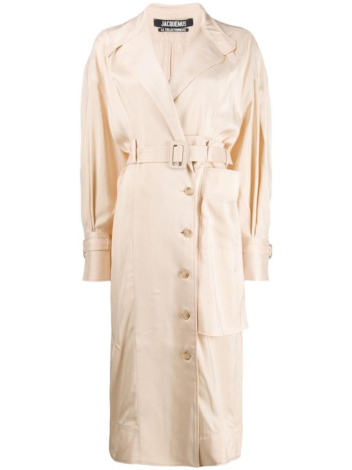 Jacquemus Belted Coat - Neutrals