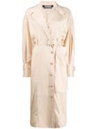 Jacquemus Belted Coat - Neutrals