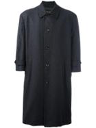 Comme Des Garçons Vintage Single Breasted Oversized Coat - Grey