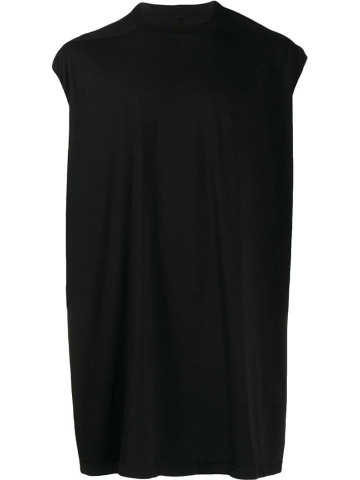 Rick Owens Drkshdw Tarp Oversized Tank Top - Black