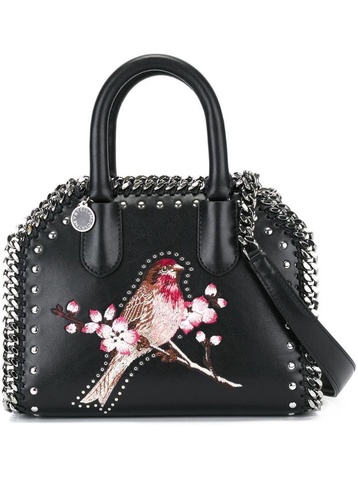 Stella Mccartney Falabella Box Bird Shoulder Bag - Black