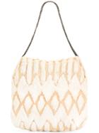 Versace Vintage Patterned Handbag - White