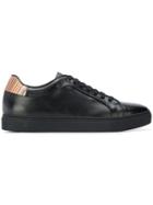Ps By Paul Smith Striped Heel Detail Sneakers - Black