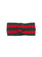 Gucci Wool Web Headband - Green