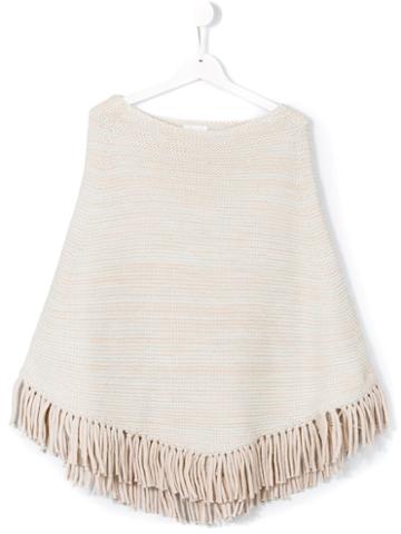 Chloé Kids Knitted Cape